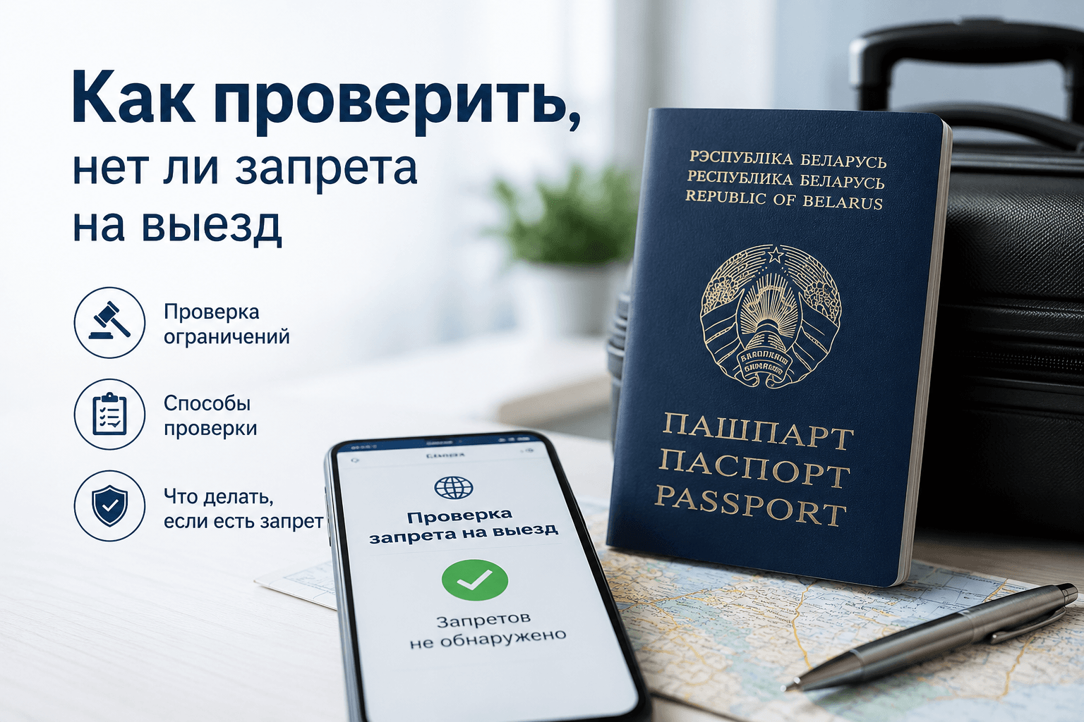 Как проверить нет ли запрета на выезд?